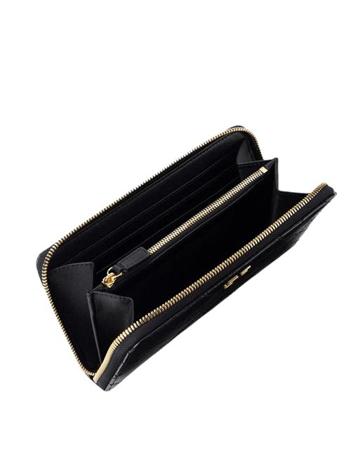 Portafoglio nero in similpelle Elisabetta Franchi | PF88A52E2110